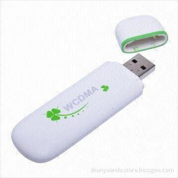 USB Modem SIM Card with GSM-HSDPA/EDGE/GPRS Network and Supports Plug-and-Play Function